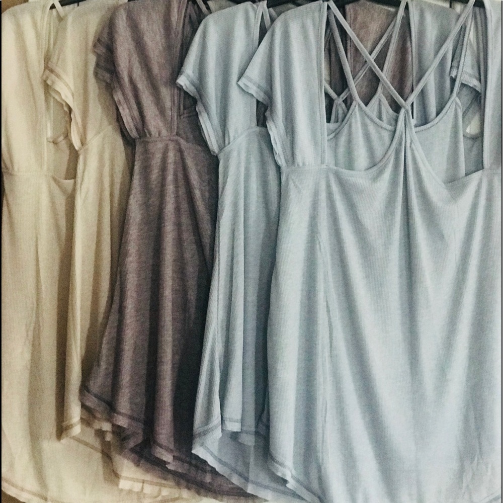 3 pack Versatile T-shirt Dress or Top